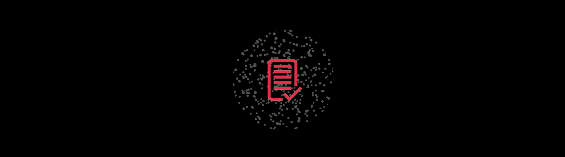 A vector style checklist icon