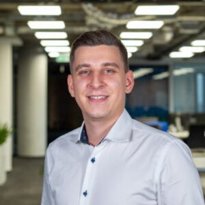 A young developer