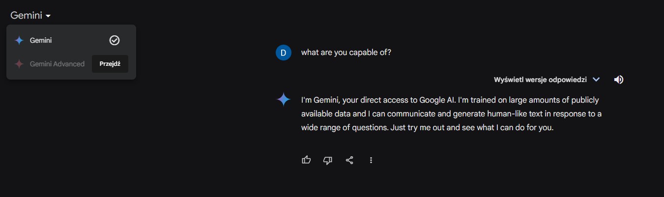 Capabilities of gemini