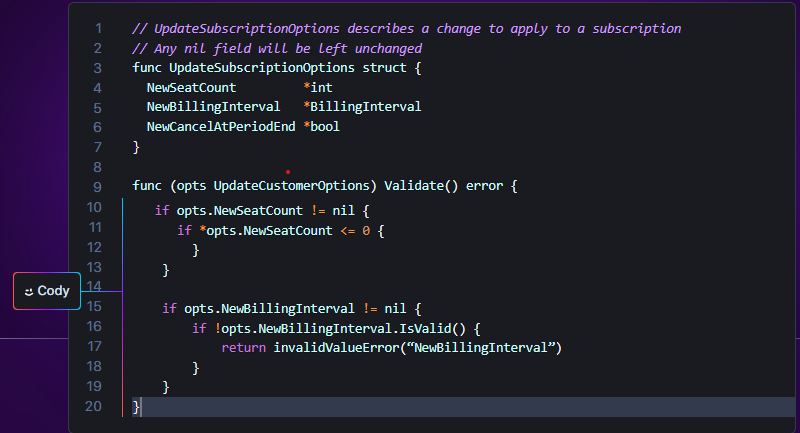 cody AI tool