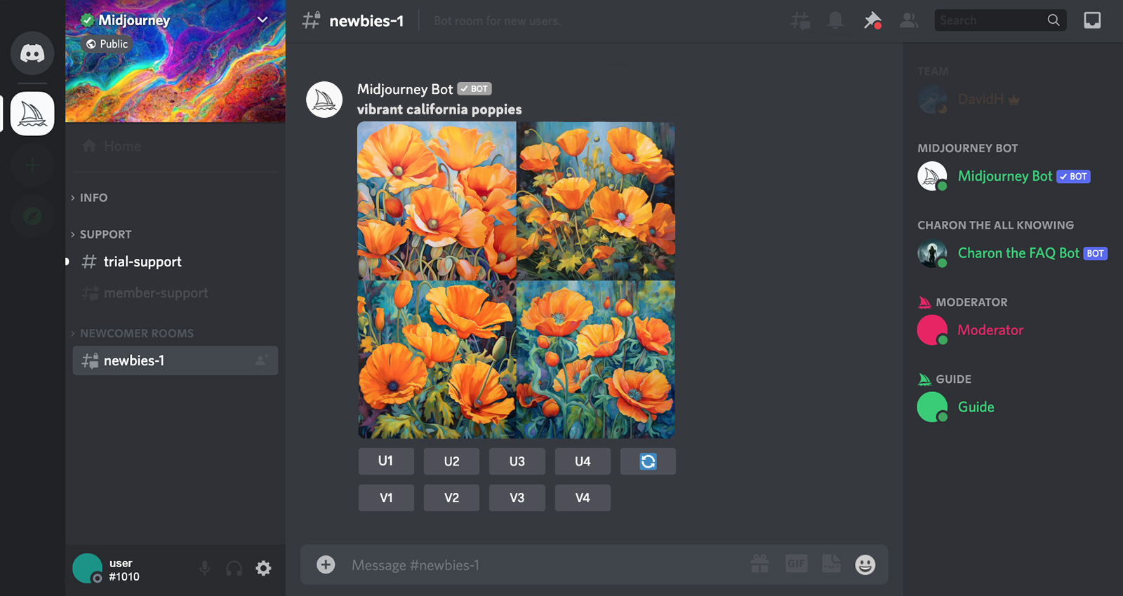 midjourney AI image generator