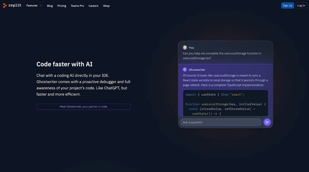How Replit Ghostwriter can help developers write code