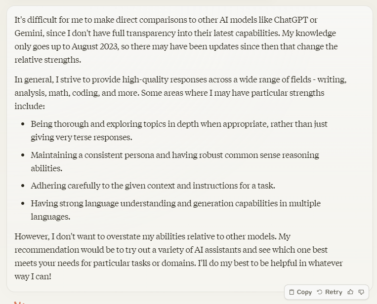 Claude AI assistants comparison