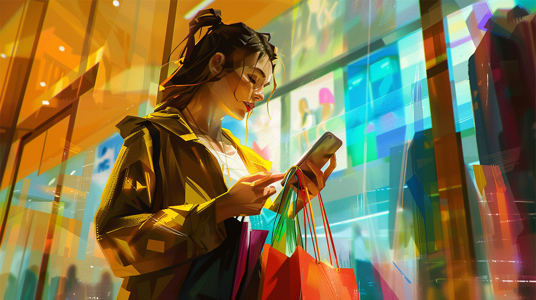graphics with tailored solutions on a mobile device