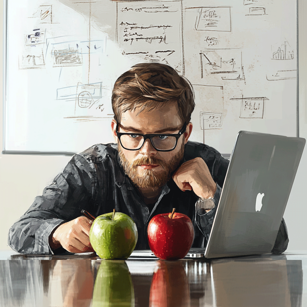Making a choice between staff augmentation and consulting, choosing between a red apple and a green one. They offer different benefits and possibilities