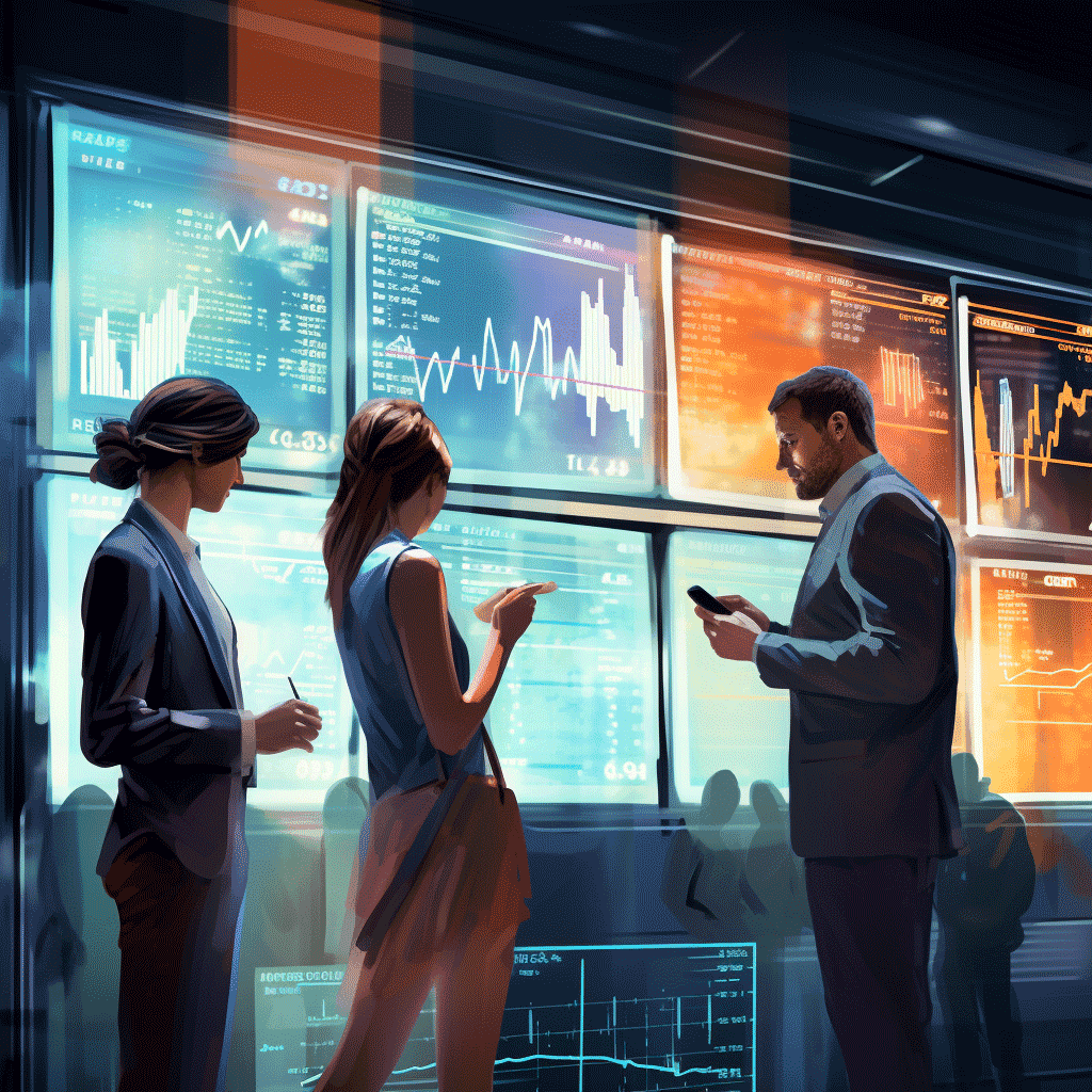 banking experts discussing predictive analytics