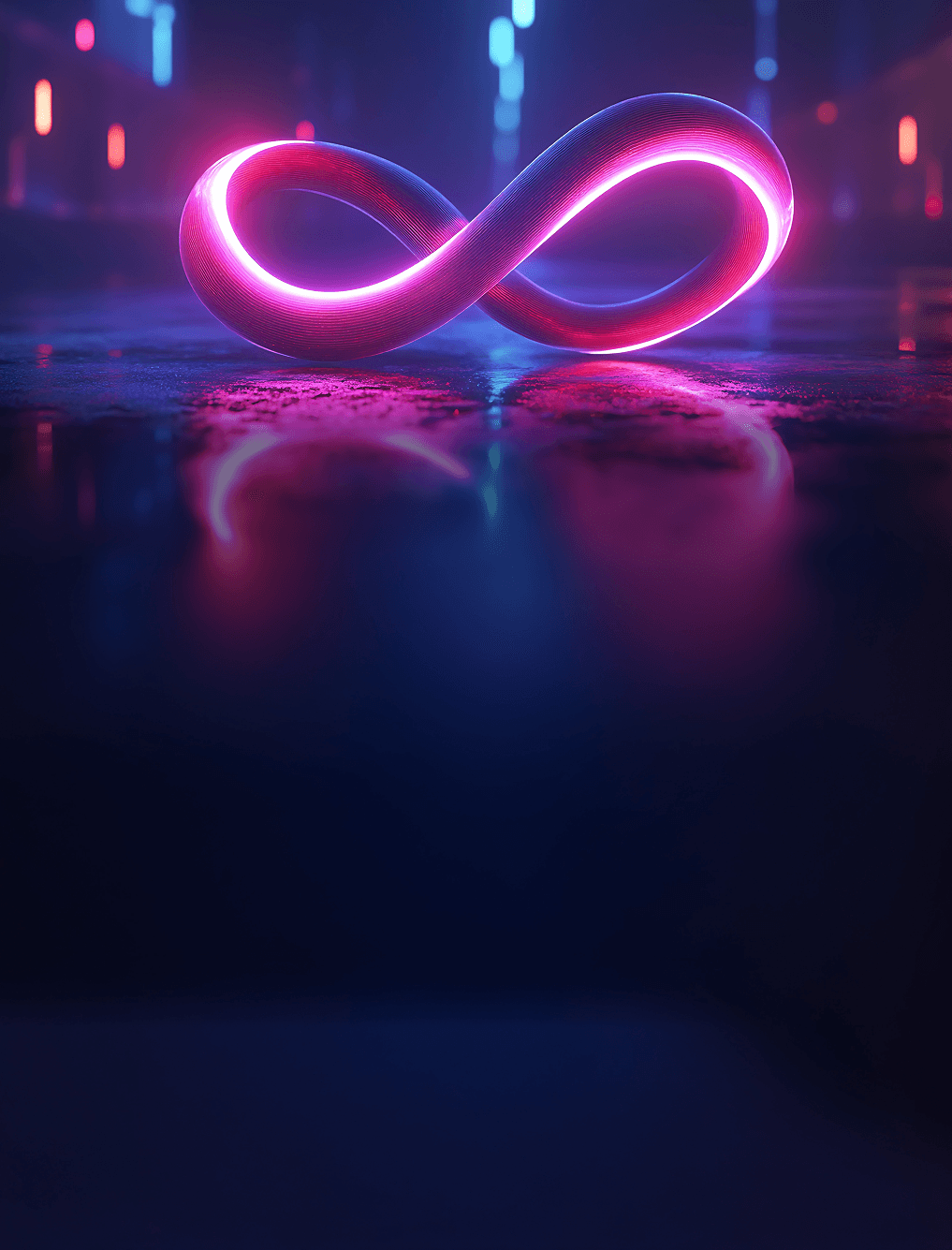 An infinity symbol