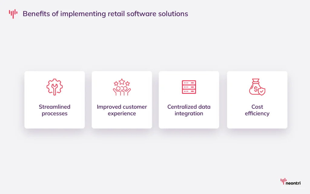 Advantages of retail software solutions