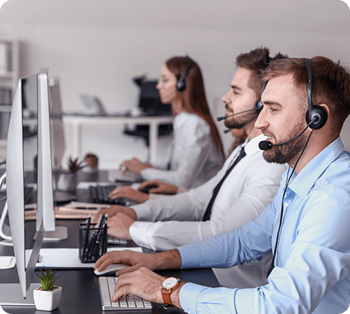 Tech support team