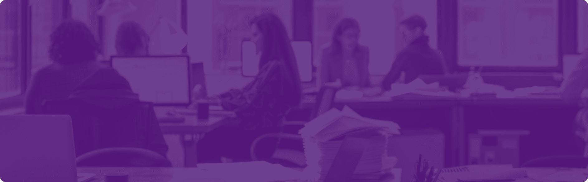a group of developers improving enterprise software development process