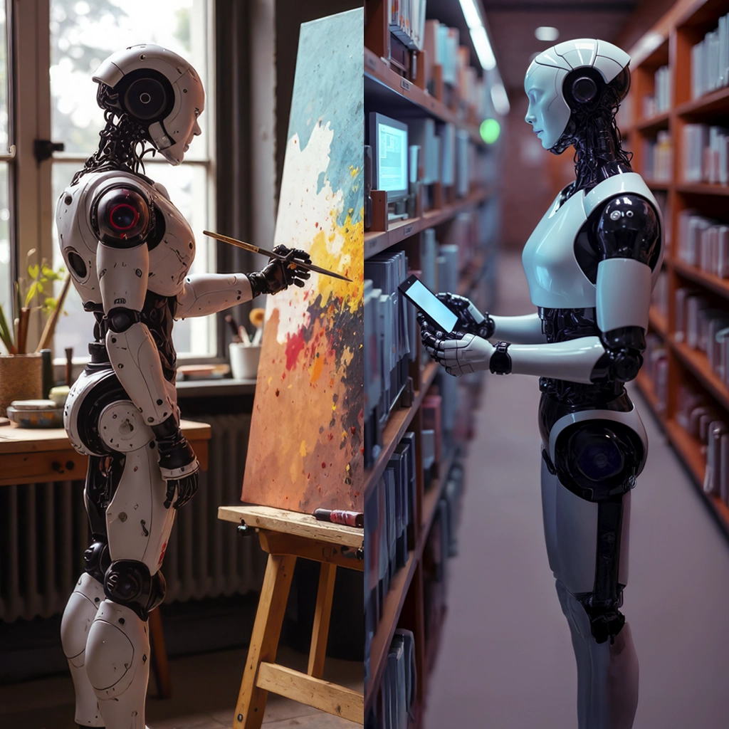 Generative AI vs. Discriminative AI: Creativity vs. Logic