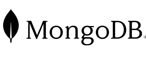 MongoDB logo black