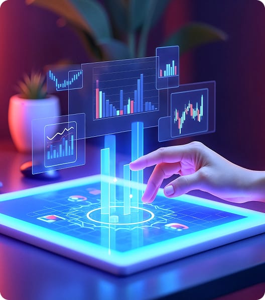 fintech data chart