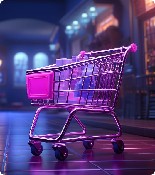 shopping cart retail