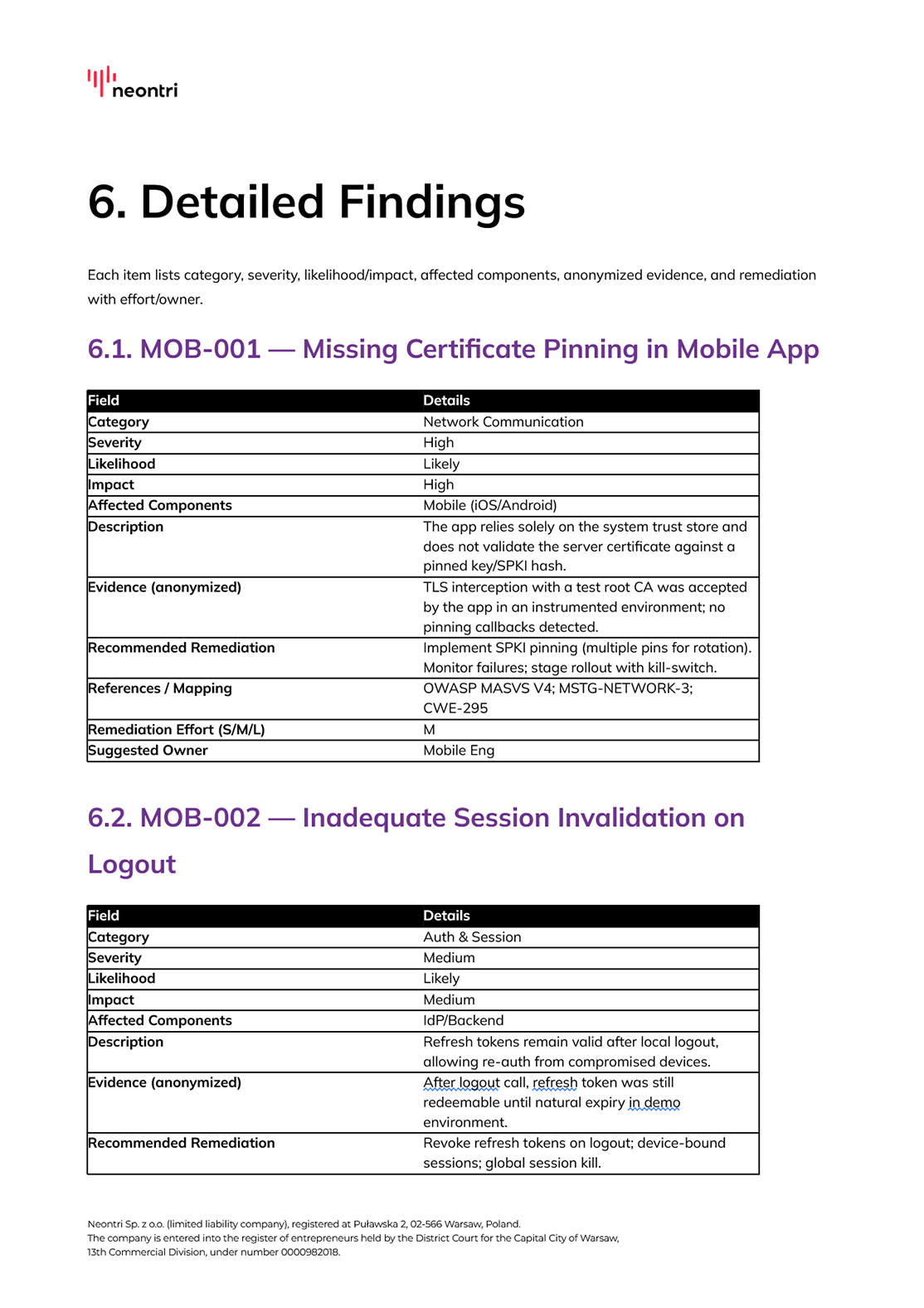 mobile audit document preview