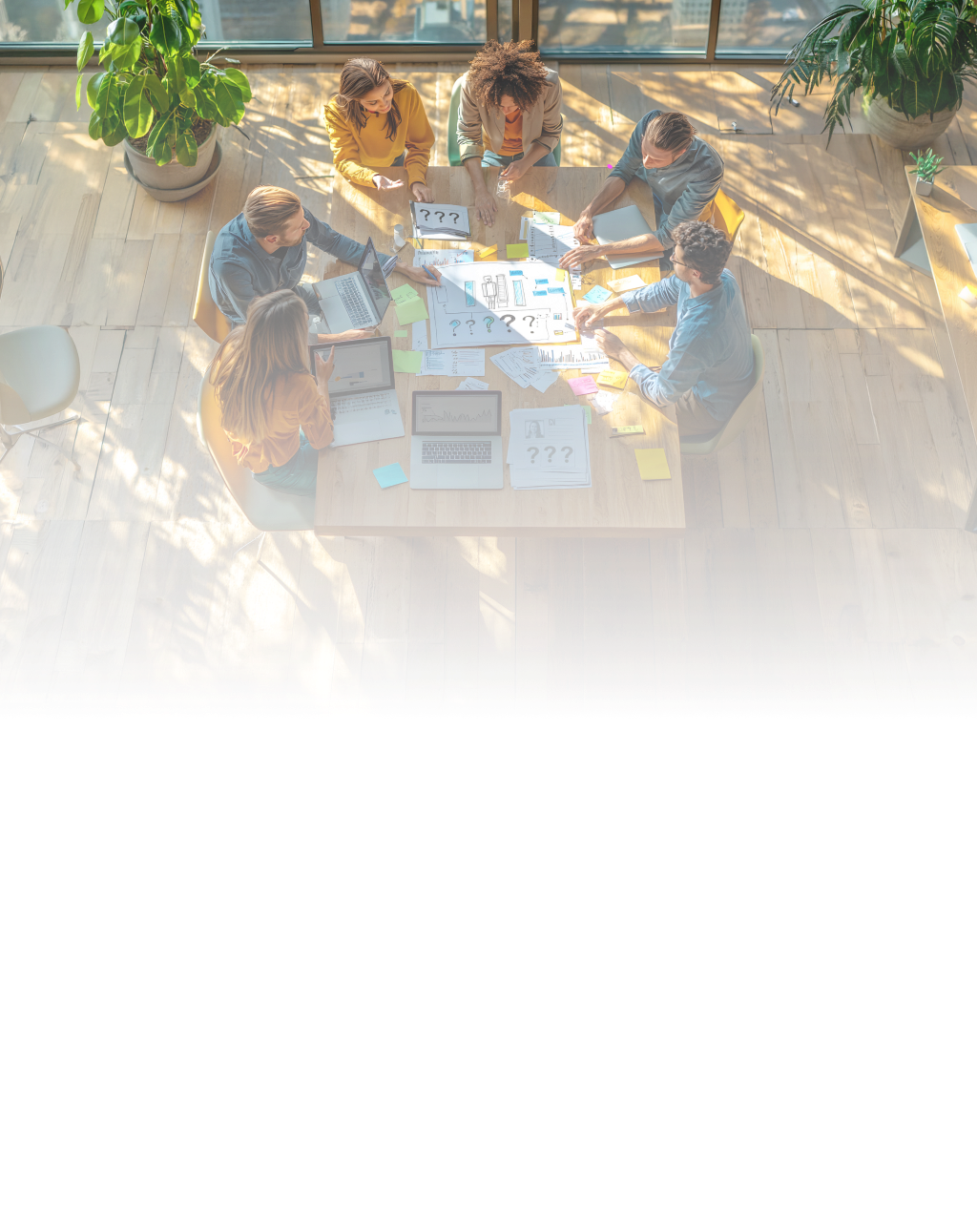 people working in the office