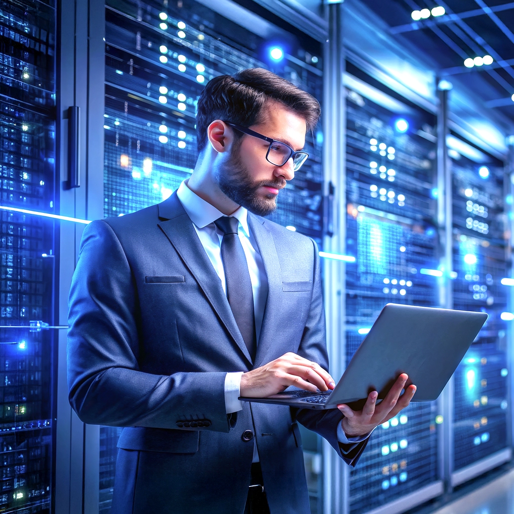 System architect working on core banking infrastructure