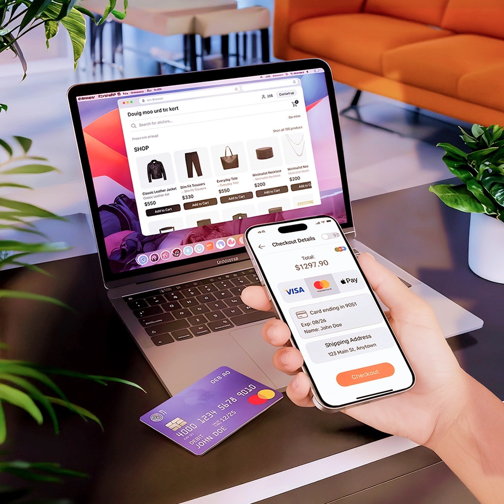 Using a payment gateway to do online shopping