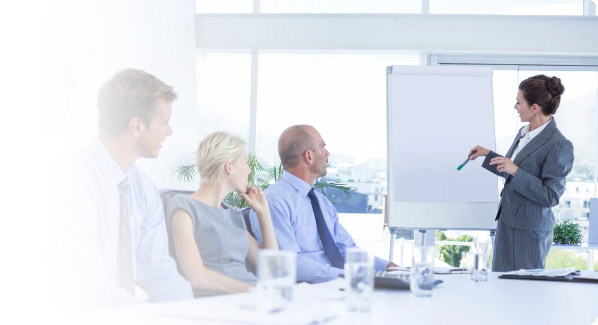 business team presentation